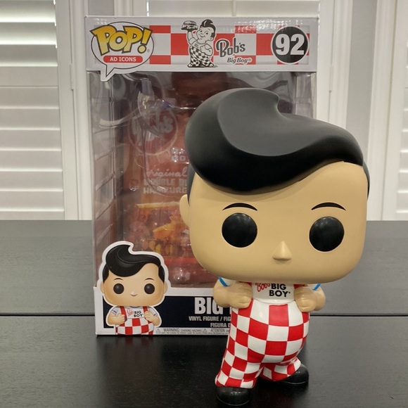 Funko POP! Ad Icons Bob's Big Boy Limited Edition #92 - 10 Inch - Picture 2 of 11